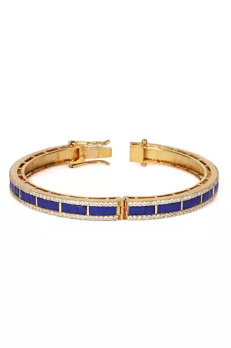 Sangeeta Boochra Silver Bangles