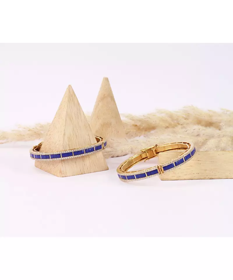 Sangeeta Boochra Silver Bangles
