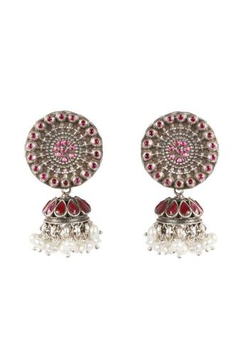 Sangeeta Boochra Silver Earrings