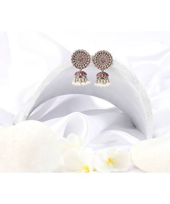 Sangeeta Boochra Silver Earrings 2