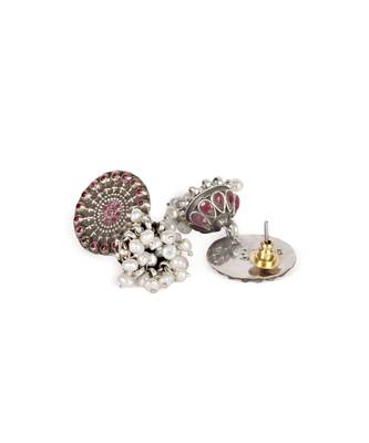 Sangeeta Boochra Silver Earrings 3