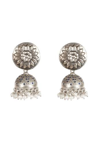Sangeeta Boochra Silver Earrings