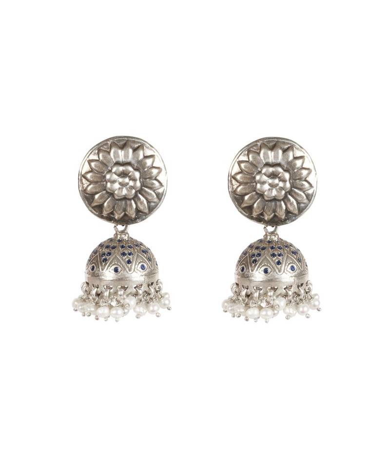 Sangeeta Boochra Silver Earrings