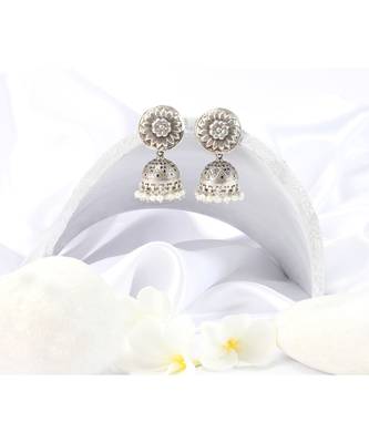 Sangeeta Boochra Silver Earrings 2