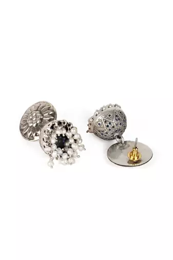 Sangeeta Boochra Silver Earrings