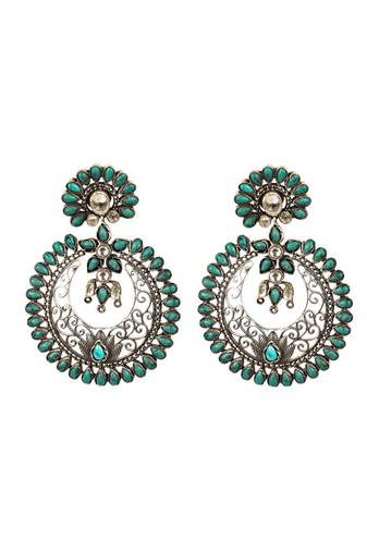 Sangeeta Boochra Silver Earrings