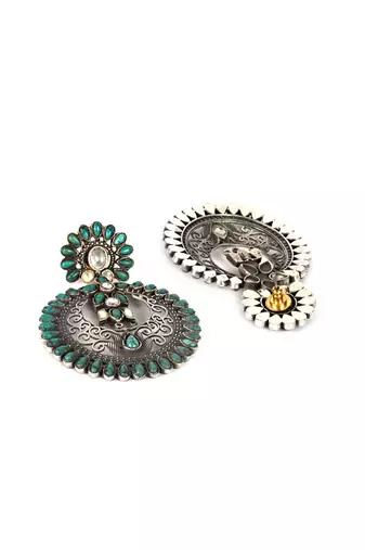 Sangeeta Boochra Silver Earrings