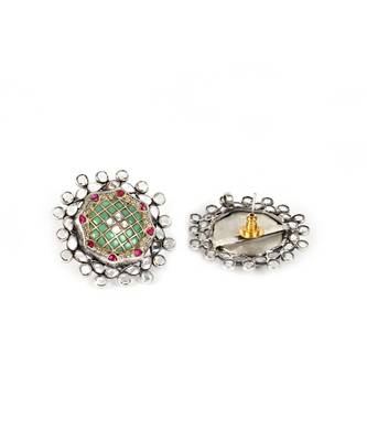 Sangeeta Boochra Silver Earrings 3