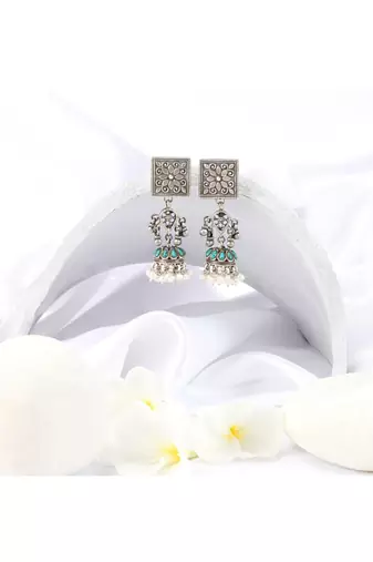 Sangeeta Boochra Silver Earrings