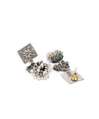 Sangeeta Boochra Silver Earrings 3