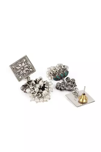 Sangeeta Boochra Silver Earrings