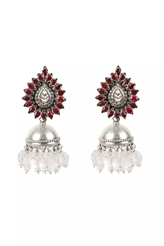 Sangeeta Boochra Silver Earrings