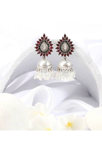 Sangeeta Boochra Silver Earrings