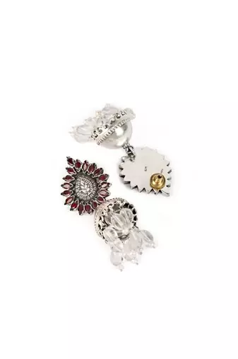 Sangeeta Boochra Silver Earrings