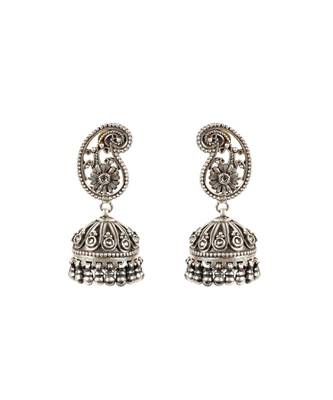 Sangeeta Boochra Silver Earrings 1