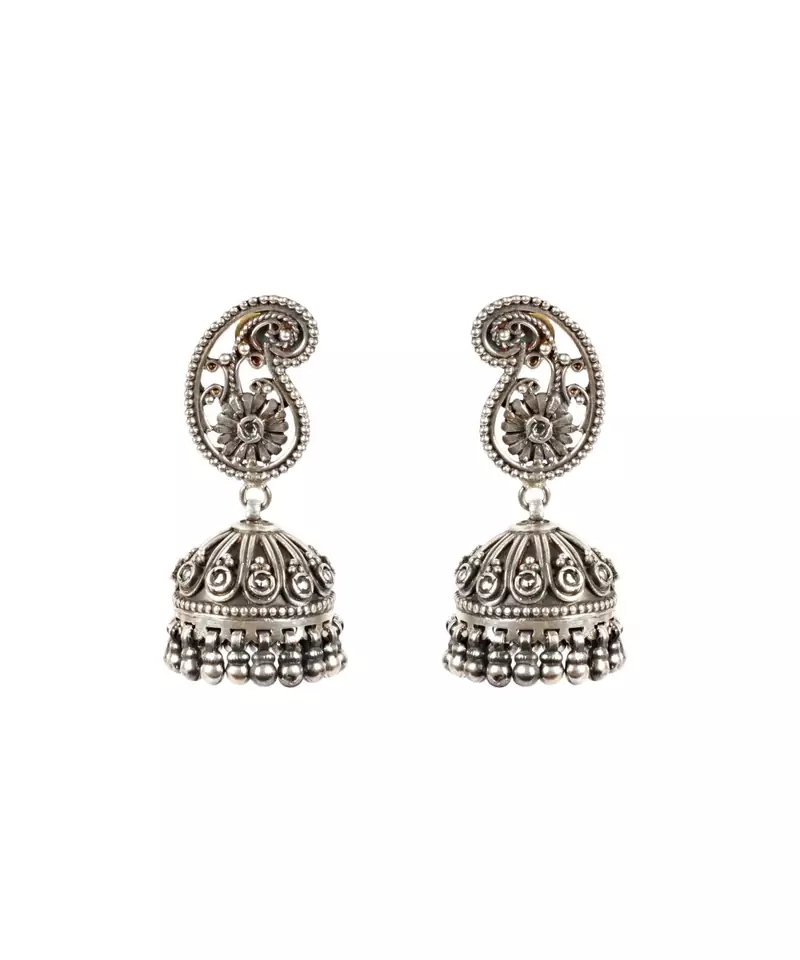 Sangeeta Boochra Silver Earrings