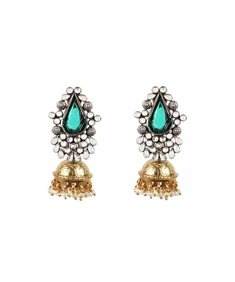 Sangeeta Boochra Silver Earrings