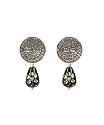 Sangeeta Boochra Silver Earrings 1