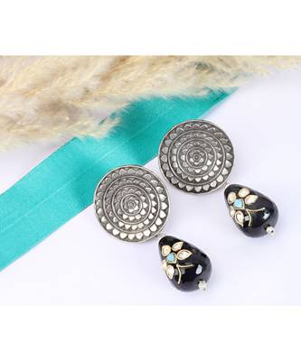 Sangeeta Boochra Silver Earrings 2