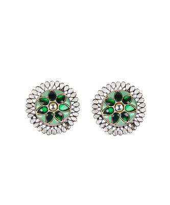 Sangeeta Boochra Silver Earrings 2