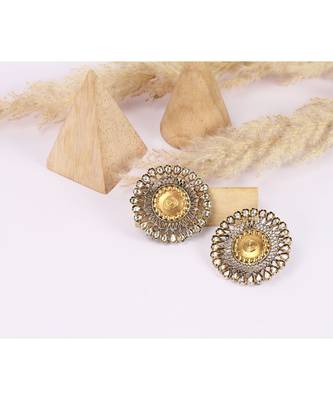 Sangeeta Boochra Silver Earrings 1