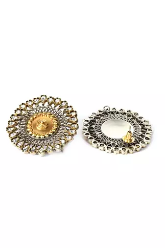 Sangeeta Boochra Silver Earrings