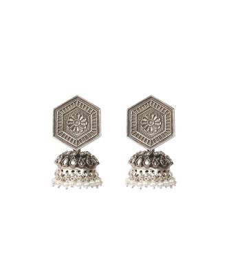 Sangeeta Boochra Silver Earrings 2
