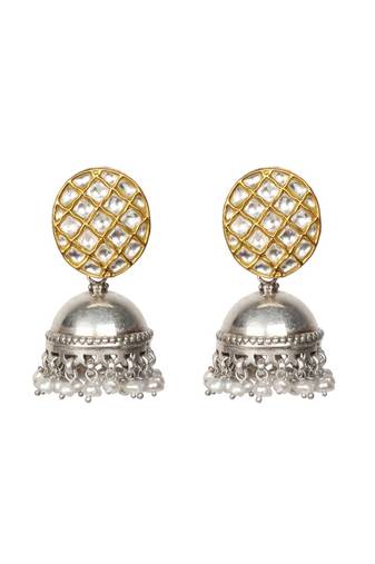 Sangeeta Boochra Silver Earrings