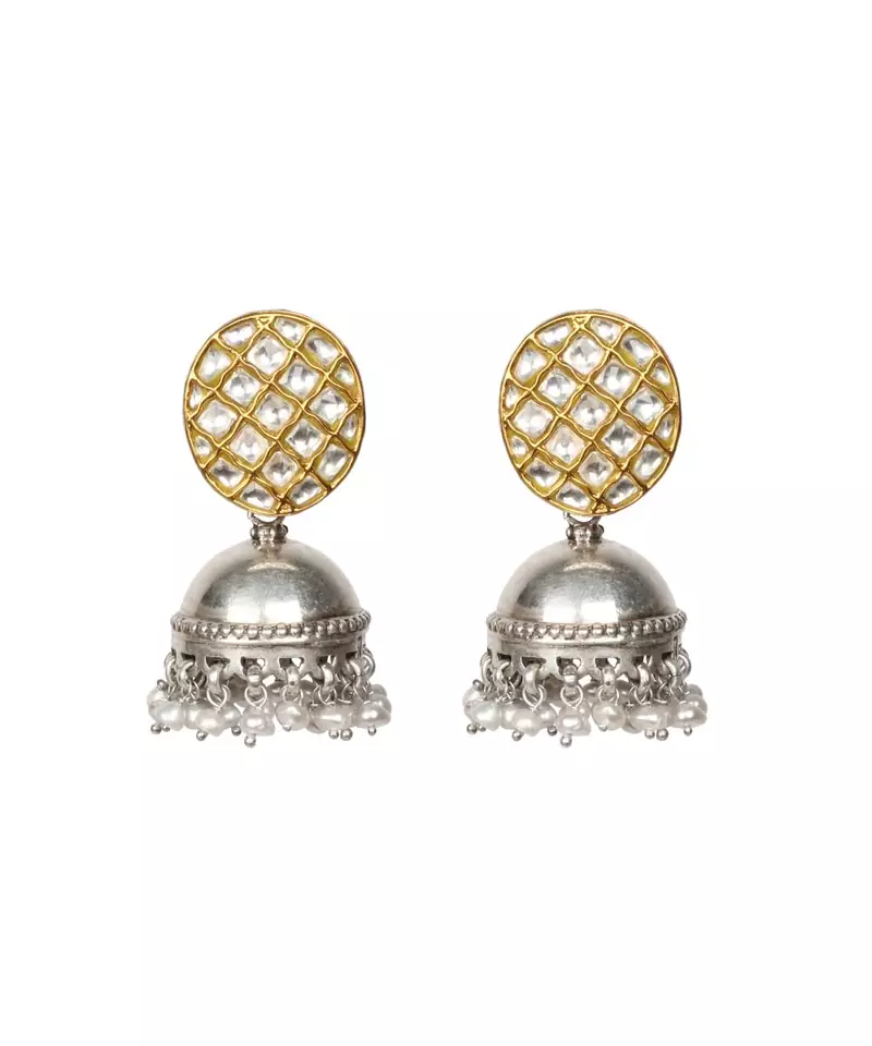 Sangeeta Boochra Silver Earrings