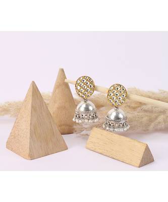 Sangeeta Boochra Silver Earrings 2