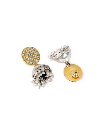 Sangeeta Boochra Silver Earrings 3