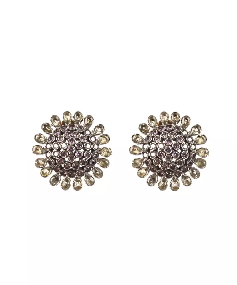 Sangeeta Boochra Silver Earrings