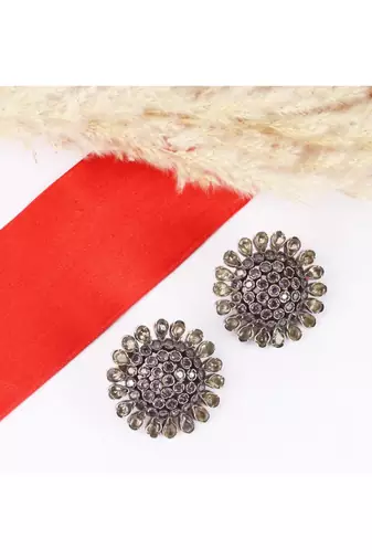 Sangeeta Boochra Silver Earrings