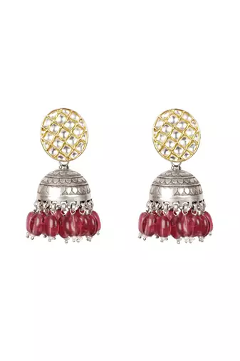 Sangeeta Boochra Silver Earrings