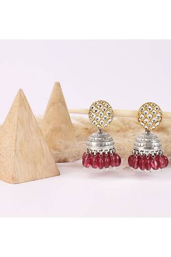 Sangeeta Boochra Silver Earrings