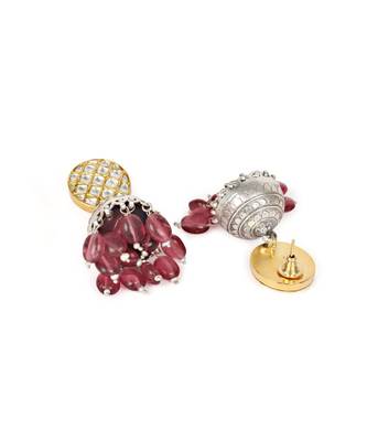 Sangeeta Boochra Silver Earrings 3