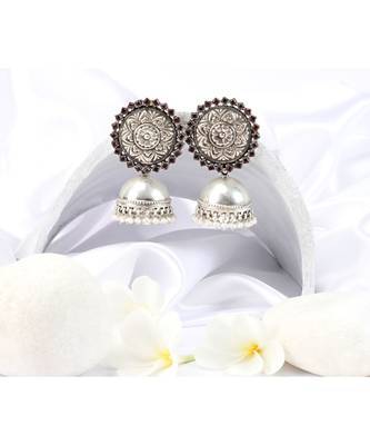 Sangeeta Boochra Silver Earrings 2