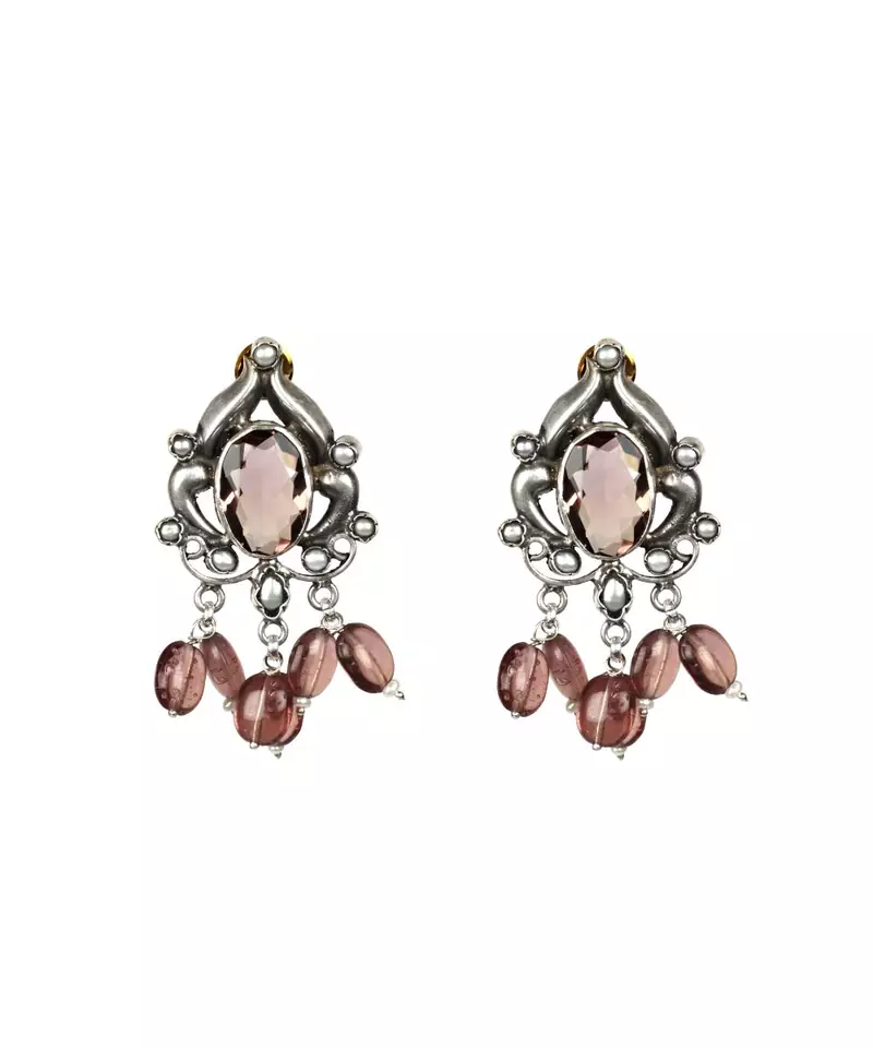 Sangeeta Boochra Silver Earrings
