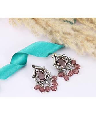 Sangeeta Boochra Silver Earrings 2