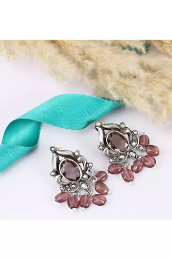 Sangeeta Boochra Silver Earrings