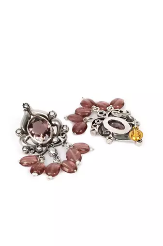 Sangeeta Boochra Silver Earrings