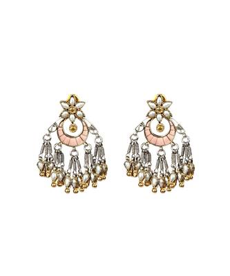 Sangeeta Boochra Silver Earrings 1