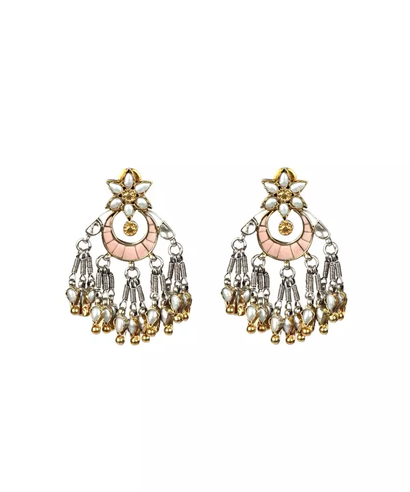 Sangeeta Boochra Silver Earrings