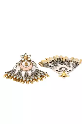 Sangeeta Boochra Silver Earrings