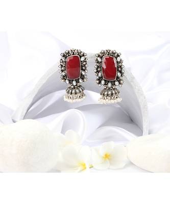 Sangeeta Boochra Silver Earrings 2