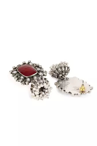 Sangeeta Boochra Silver Earrings