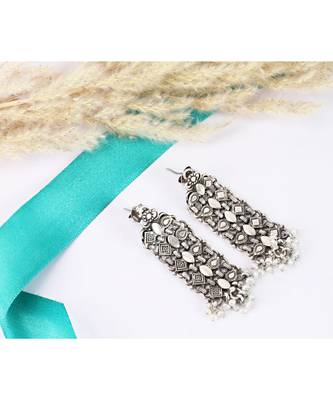 Sangeeta Boochra Silver Earrings 2