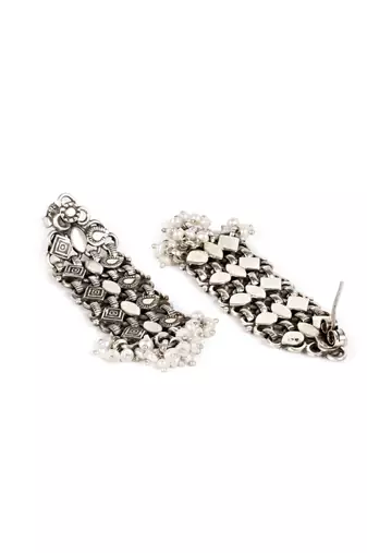 Sangeeta Boochra Silver Earrings