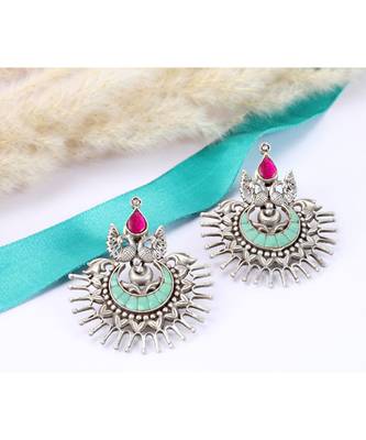 Sangeeta Boochra Silver Earrings 2