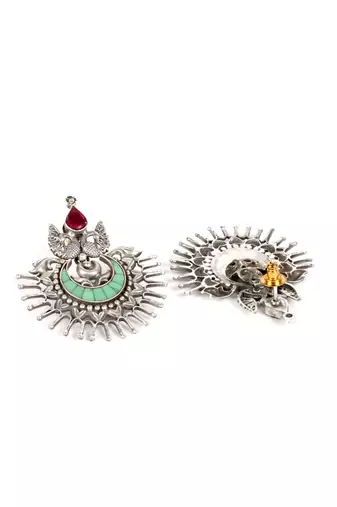 Sangeeta Boochra Silver Earrings